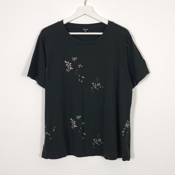 Splendid Green Cotton Modal Tee - Picture 1 of 6
